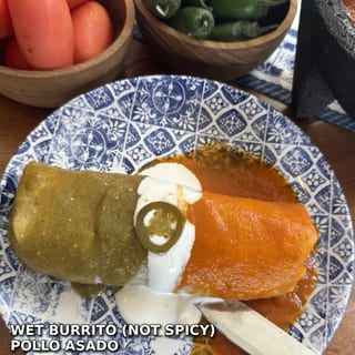 Pollo Asado Burrito