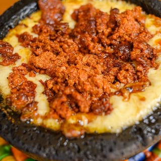 Queso Fundido | Hot Stone Molcajete